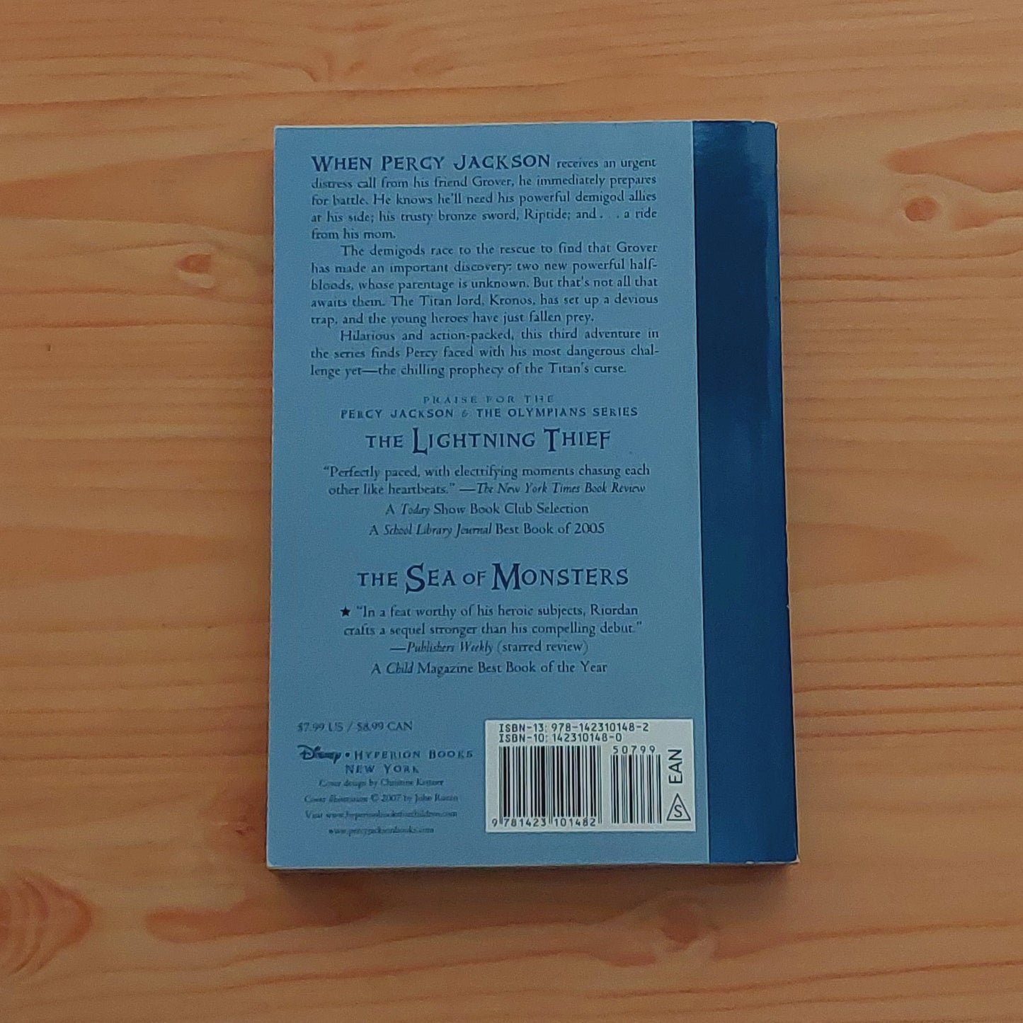 Percy Jackson & the Olympians #3 The Titan's Curse by Rick Riordan