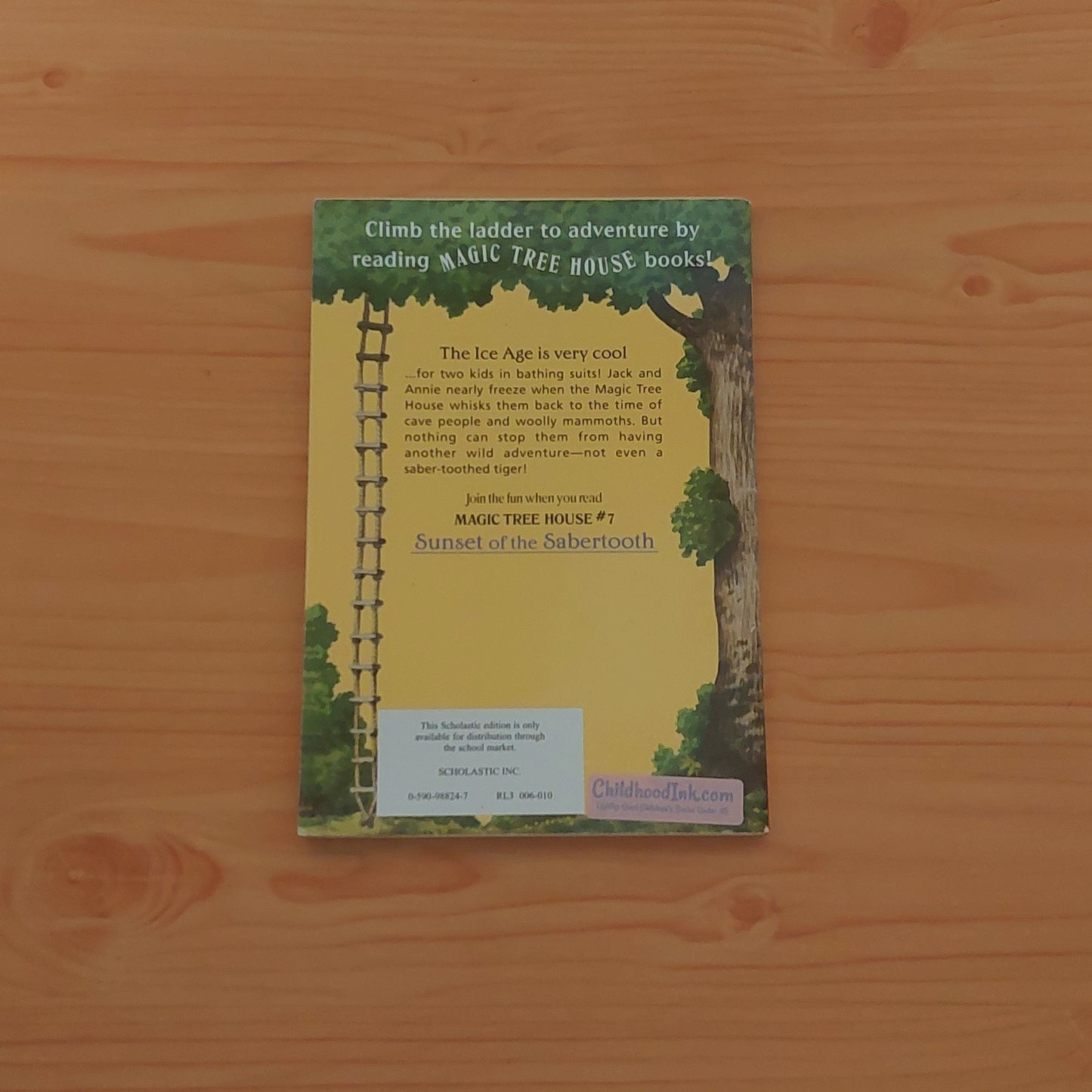 Magic Tree House #7 Sunset of the Sabertooth by Mary Pope Osborne