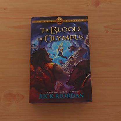 The Heroes of Olympis #5 The Blood of Olympus by Rick Riordan