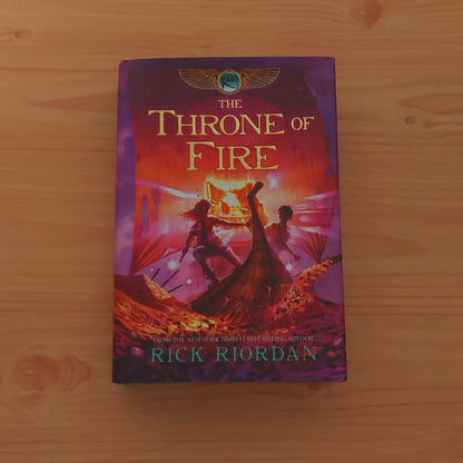 Kane Chronicles #2 The Throne of Fire by Rick Riordan