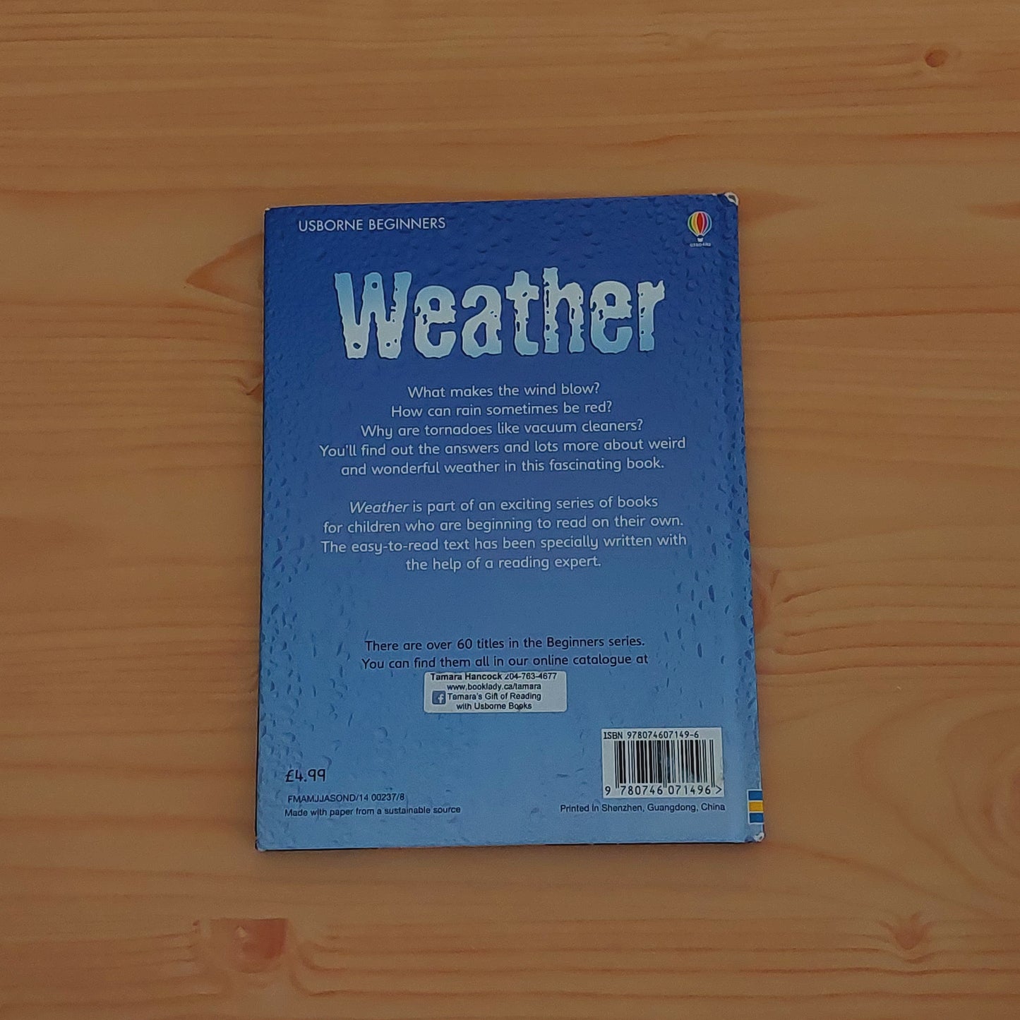 Weather (Usborne Beginners)