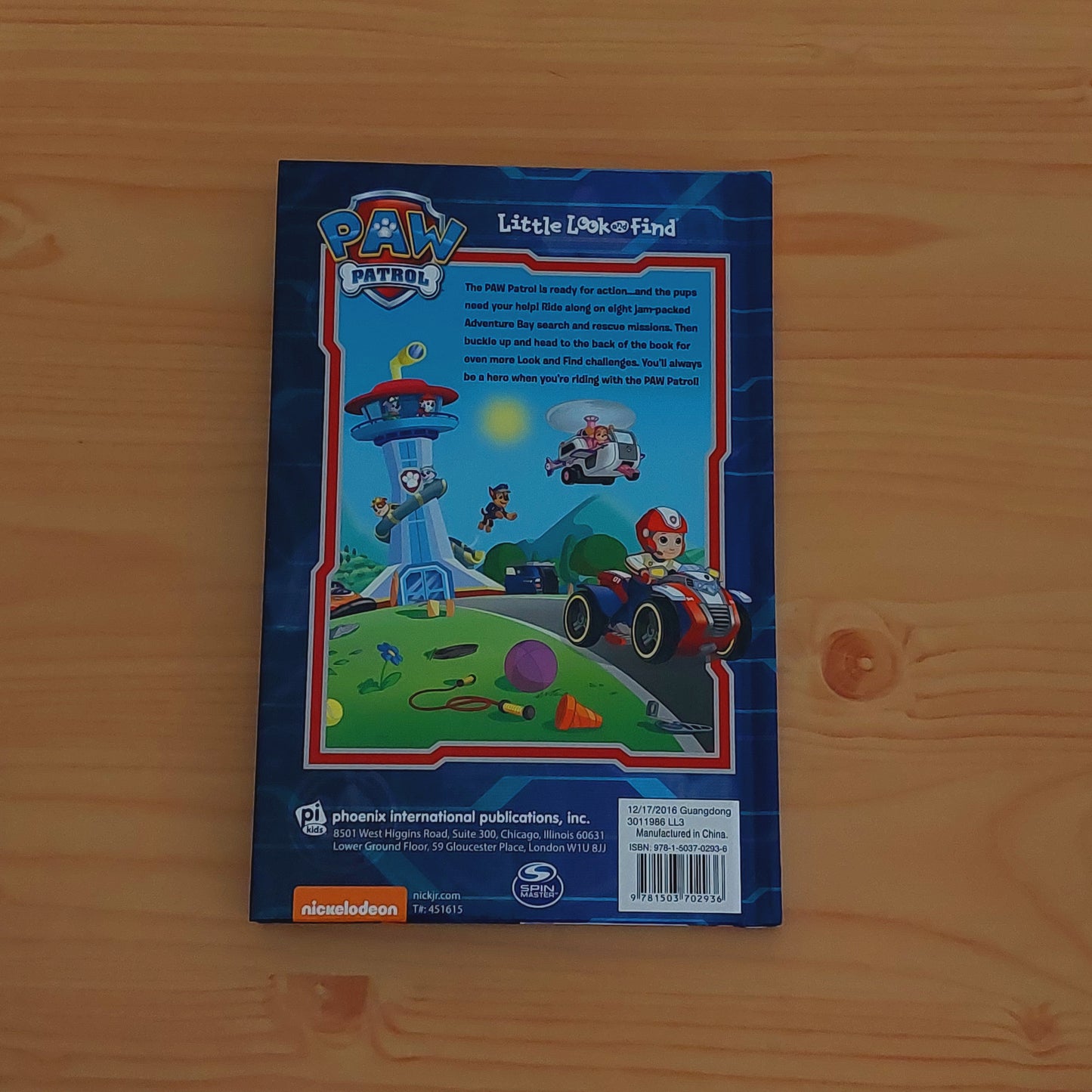 Paw Patrol (Little Look and Find)