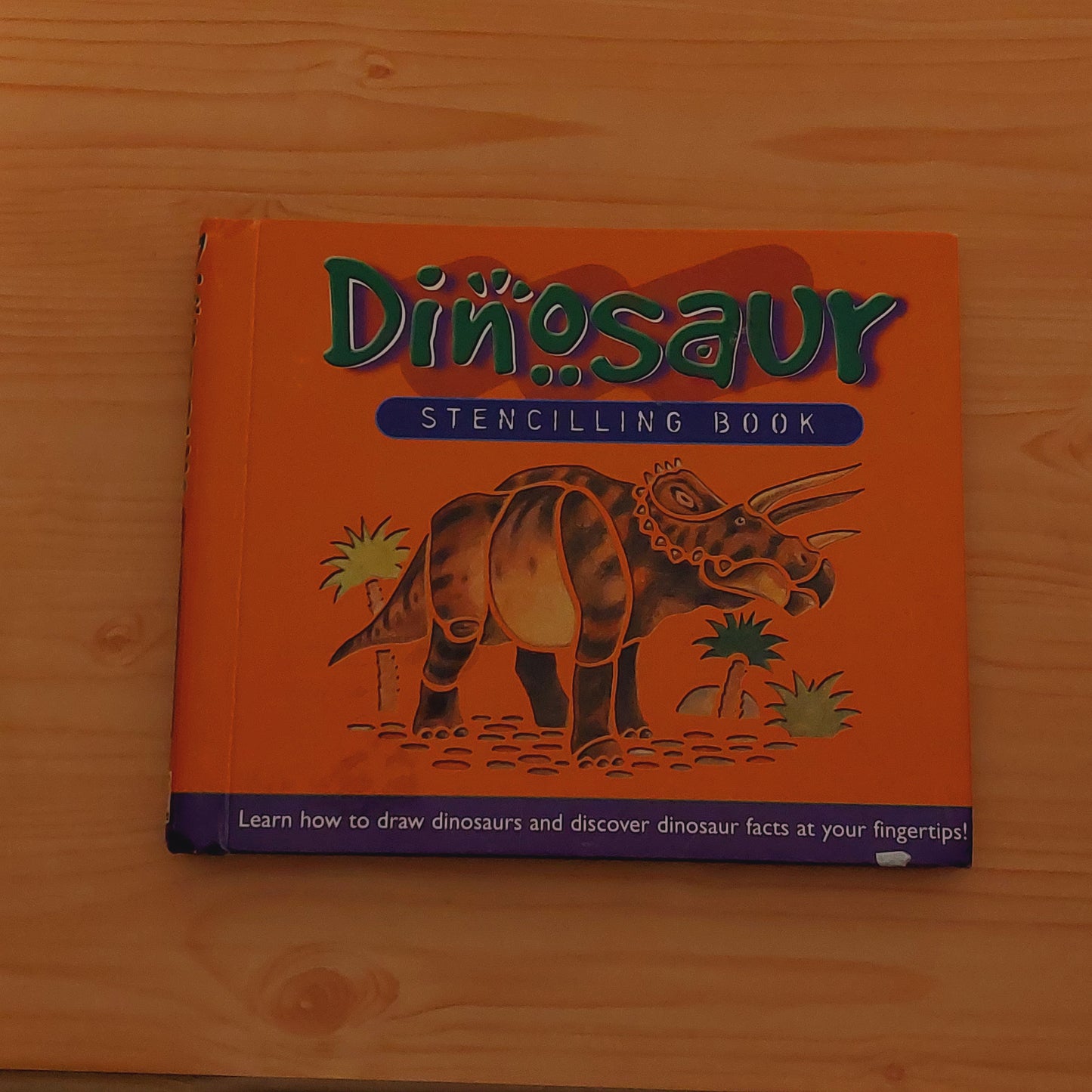 Dinosaur - Stencilling Book