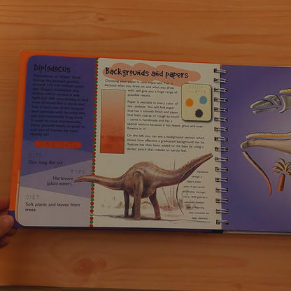 Dinosaur - Stencilling Book