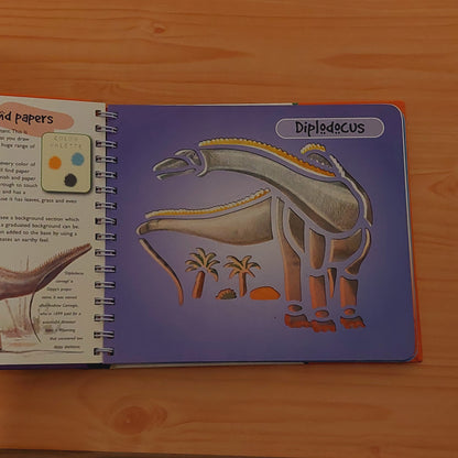 Dinosaur - Stencilling Book