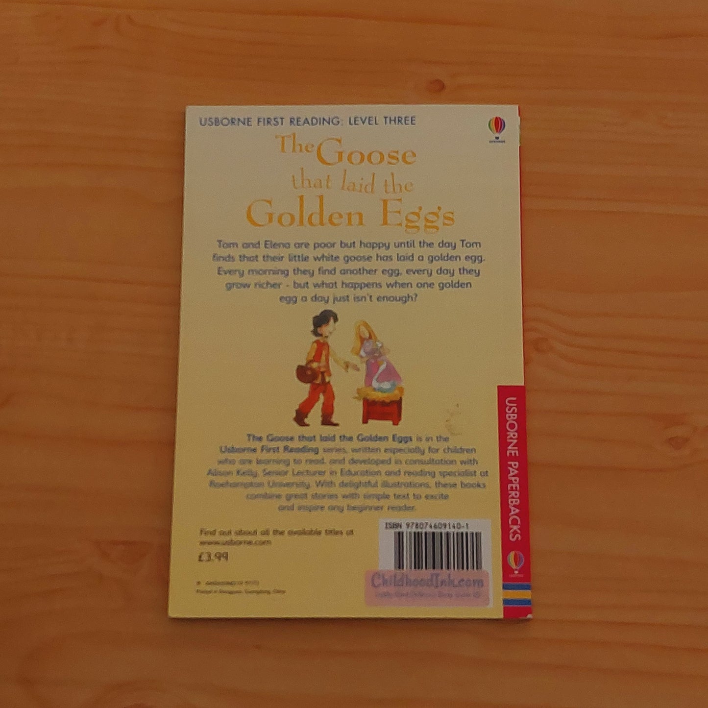 The Goose That Laid the Golden Eggs (Usborne First Reading)