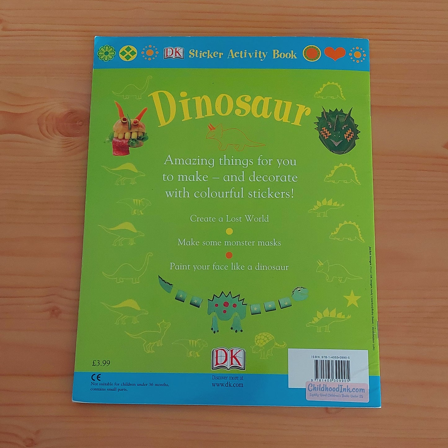 Sticker Activity Book - Dinosaur