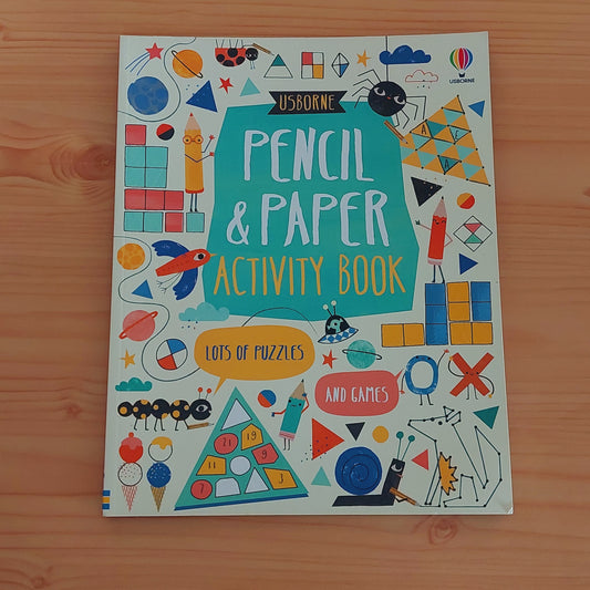 Pencil & Paper Activity Book (Usborne)