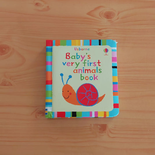 Baby's Very First Animals Book (Usborne)