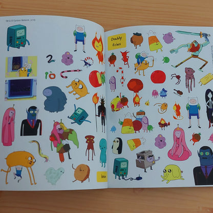 Adventure Time - The Totally Radical Official Sticker Book