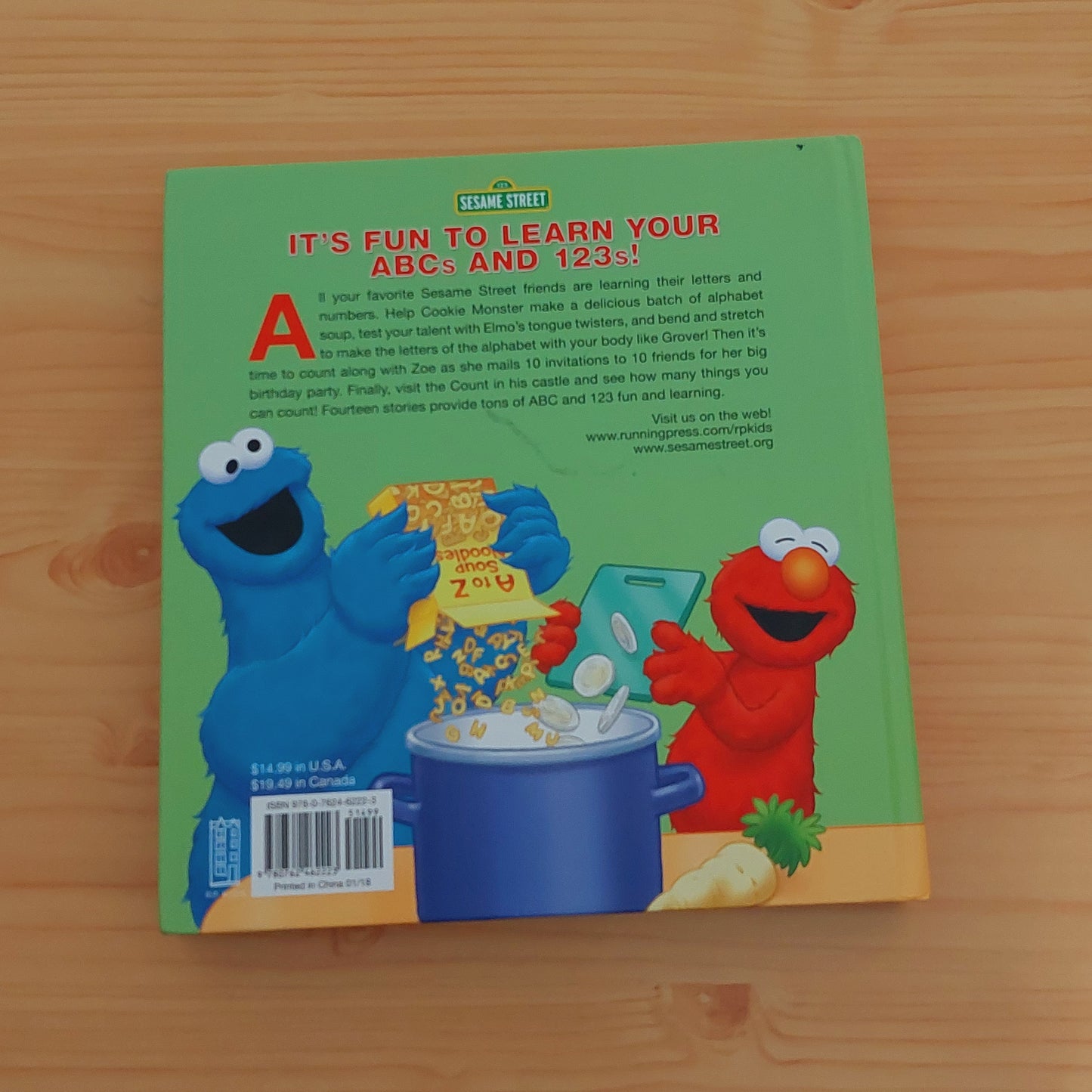 Sesame Street Big Book of Abcs and 123s