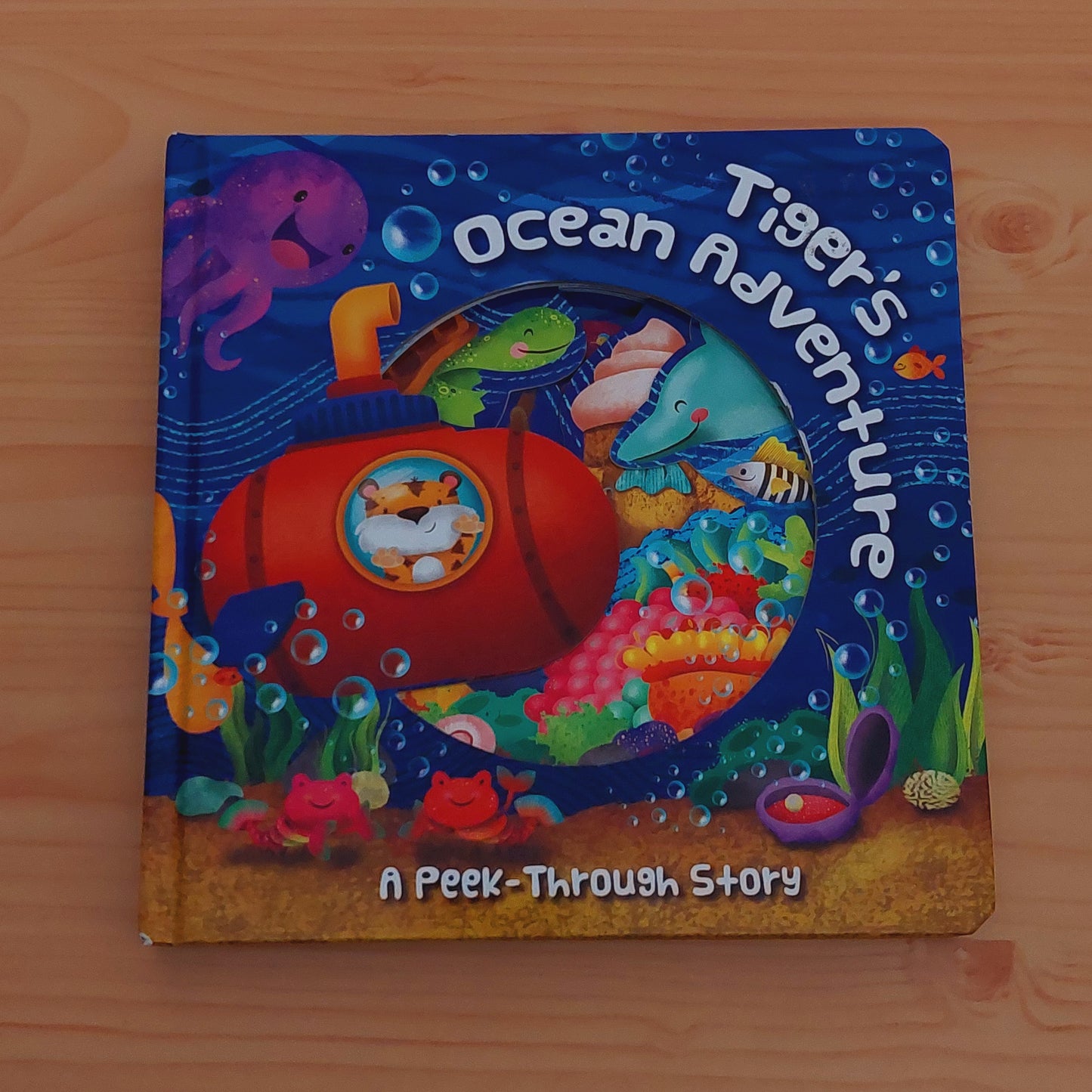 Tiger's Ocean Adventure: a Peek-Through Story