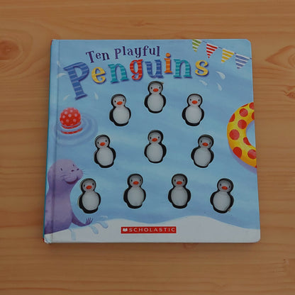 Ten Playful Penguins