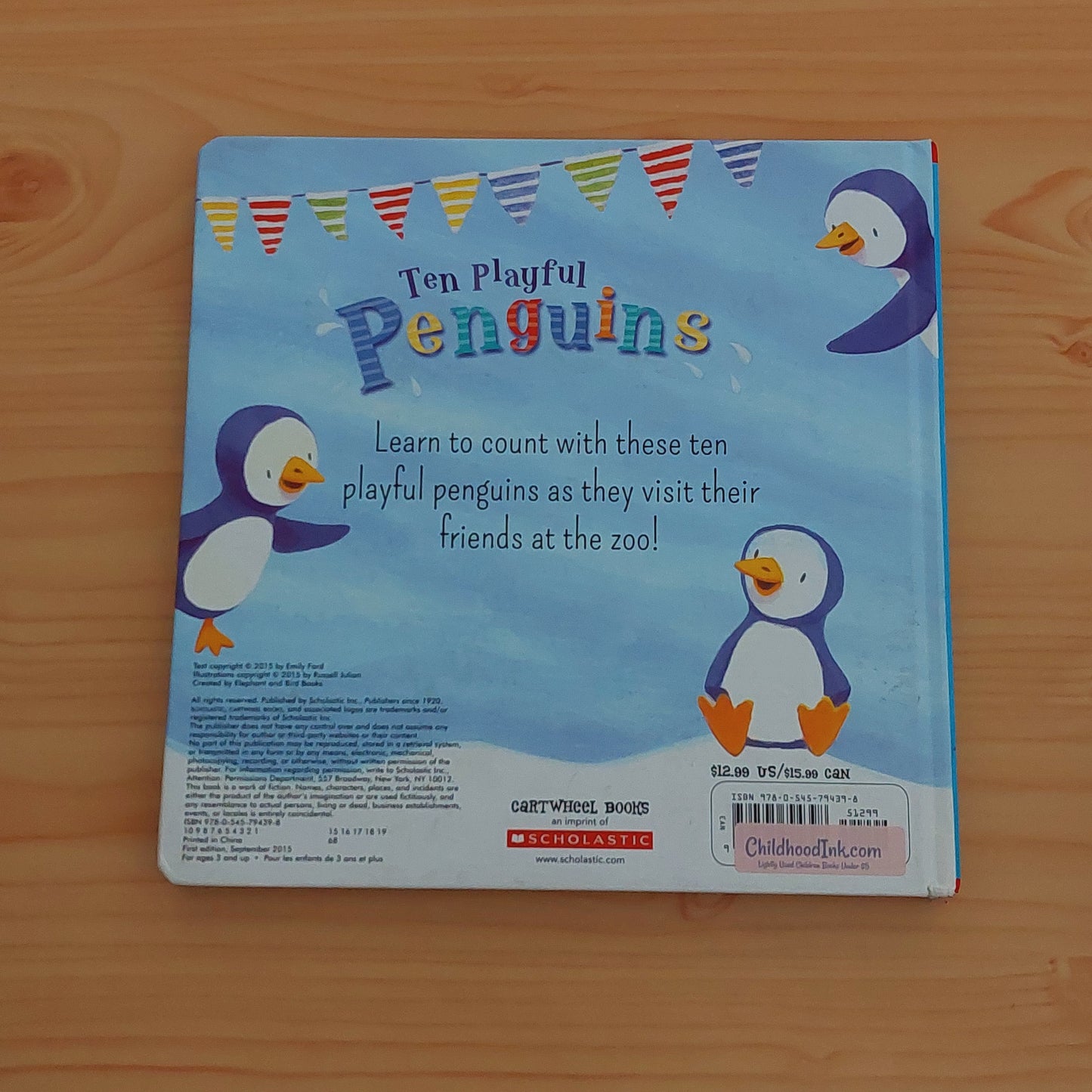 Ten Playful Penguins