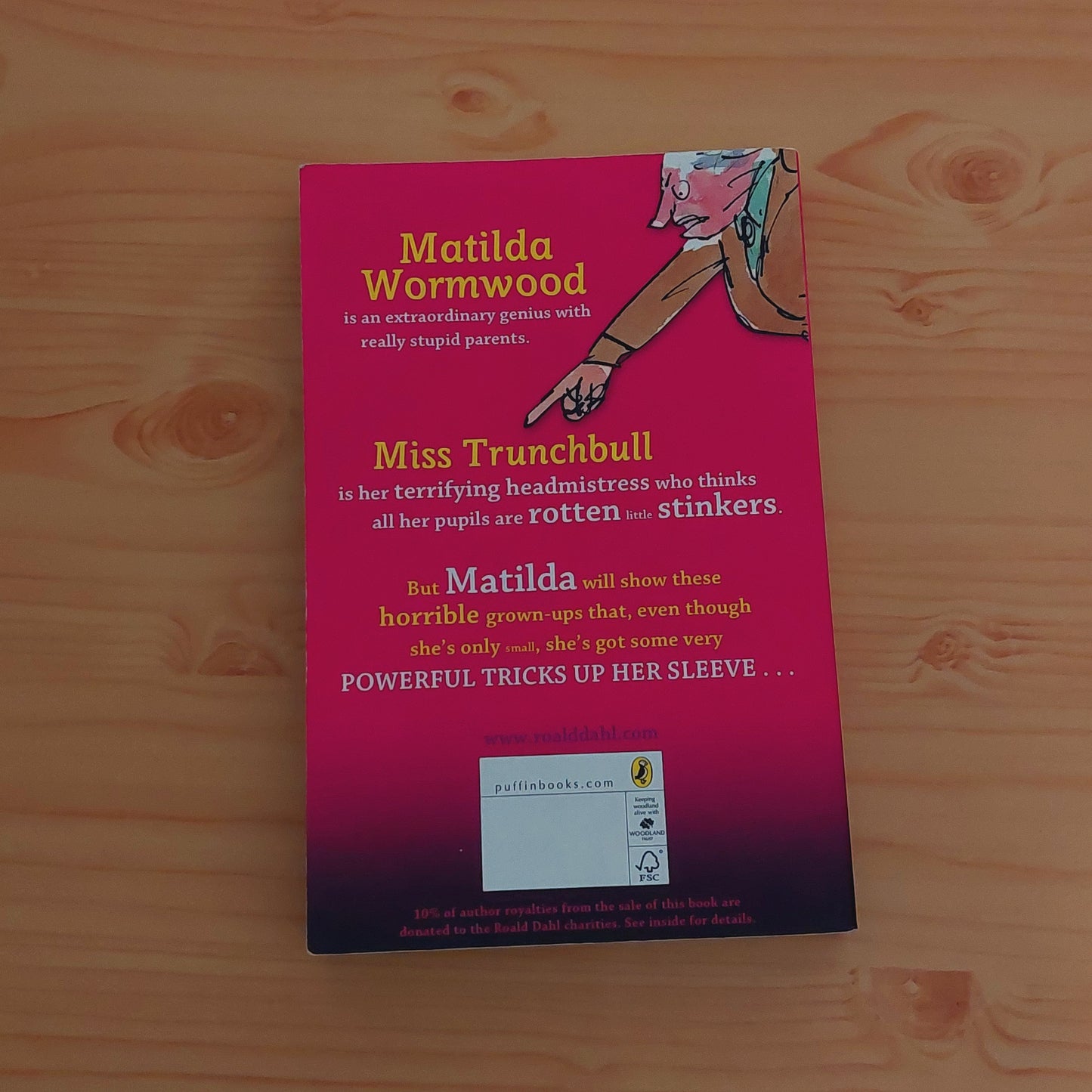 Matilda by Roald Dahl