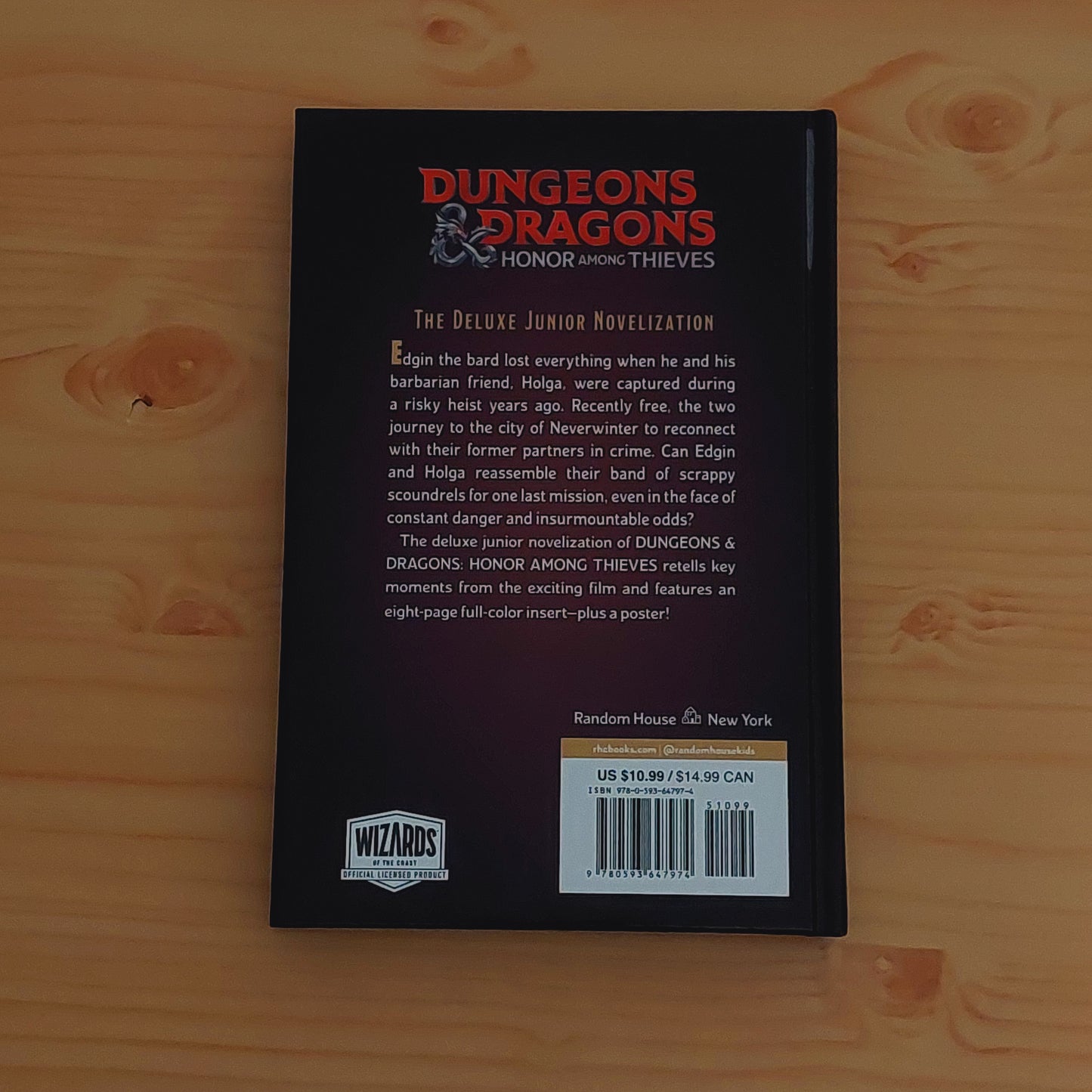 Dungeons & Dragons: Honor Among Thieves: the Deluxe Junior Novelization (Dungeons & Dragons: Honor Among Thieves)