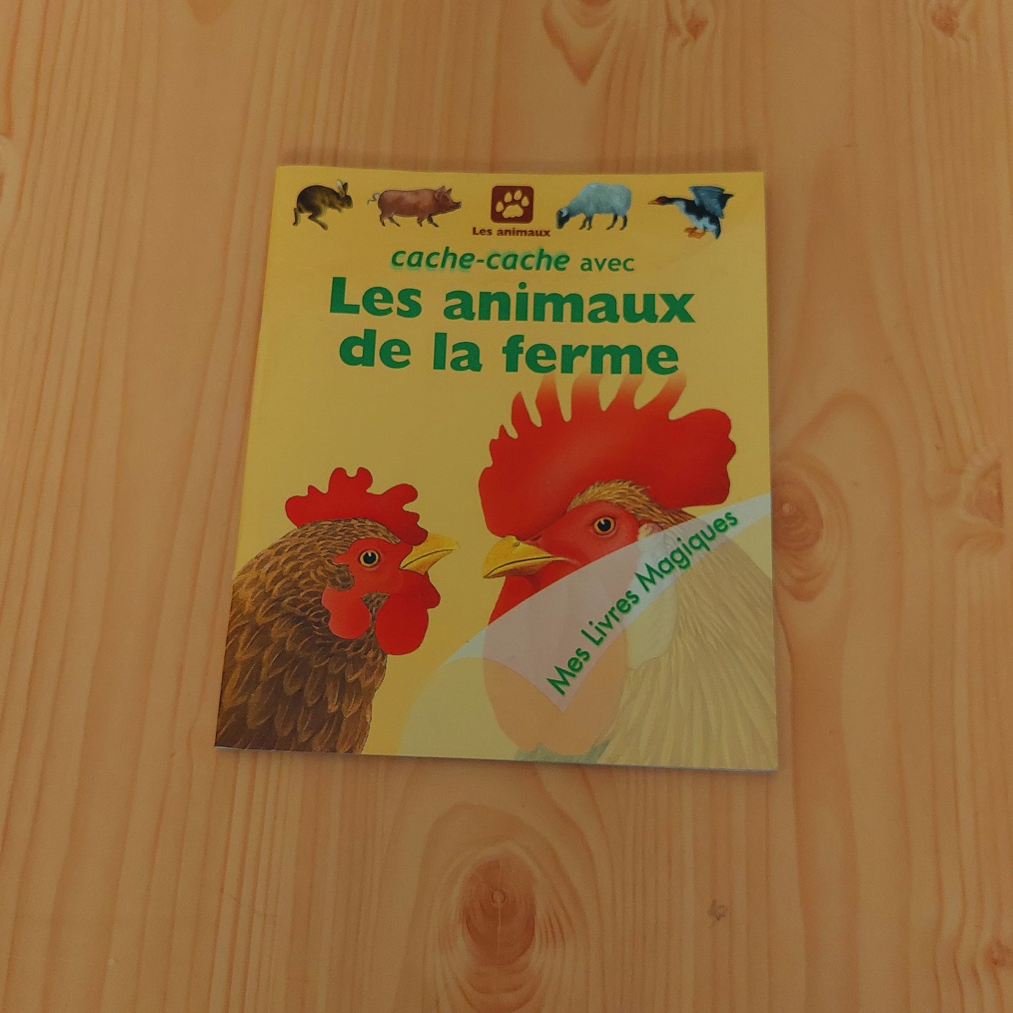 Cache-cache avec les animaux de la ferme