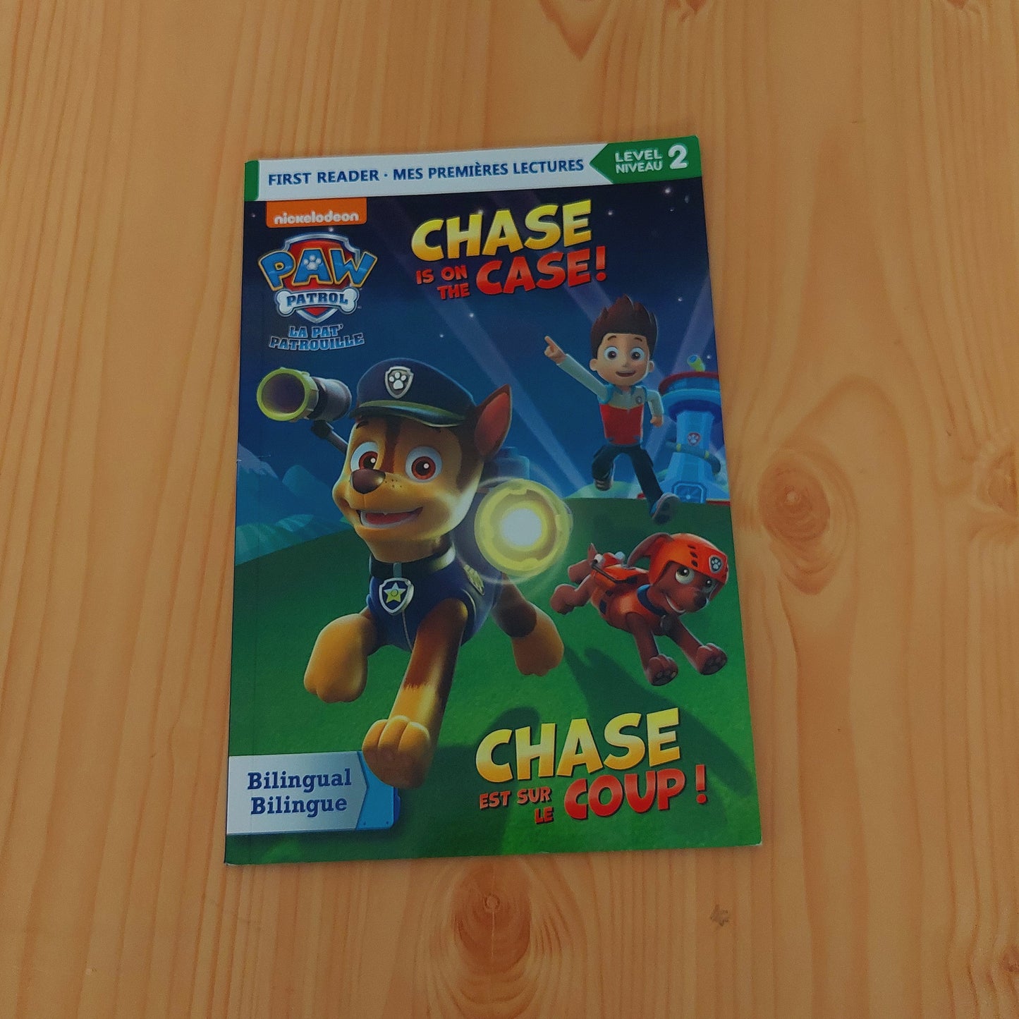 Paw Patrol: Chase Is on the Case / La Pat' Patrouille - Chase est sur le coup! (Bilingual Early Reader) (Copy) (Copy)