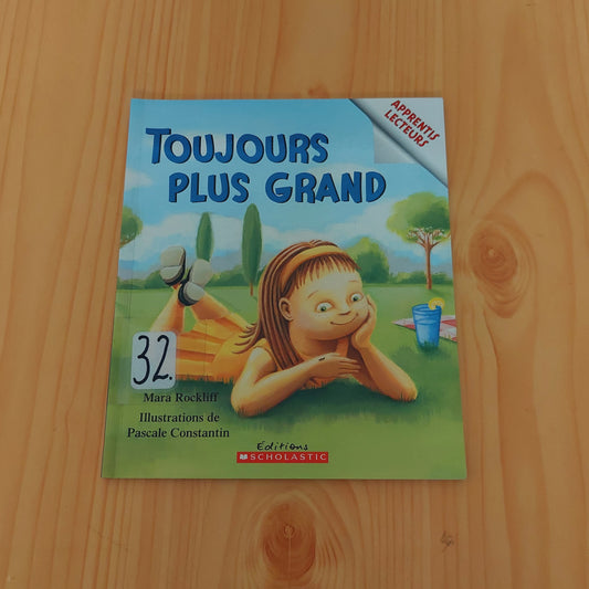 Toujours plus grand (Apprentis lecteurs)