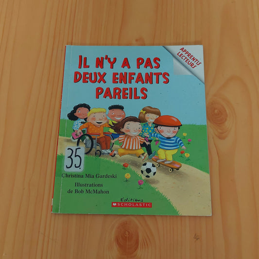 Il N'y a Pas Deux Enfants Pareils