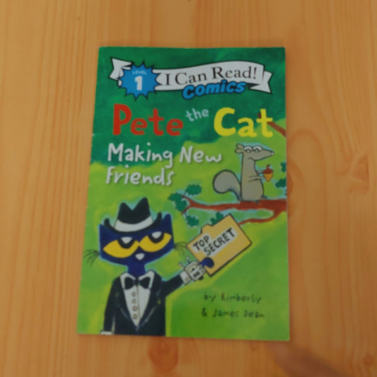 Pete the Cat Comics - Making New Friends (Level 1)