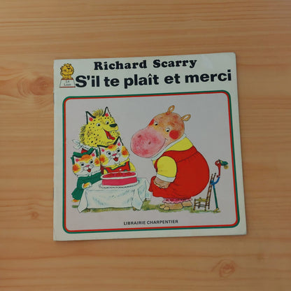 S'il te plaît et merci (Richard Scarry)