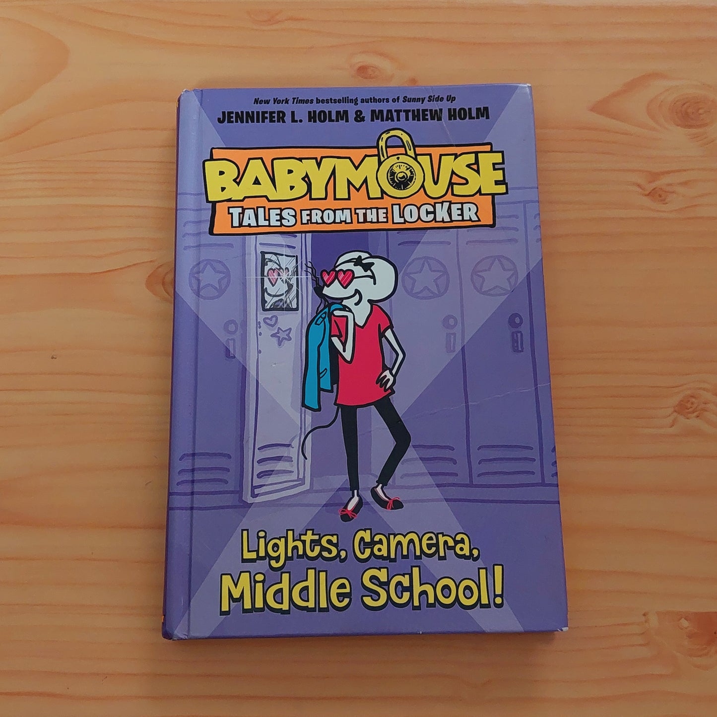 Babymouse Tales from the Locker Book 1 Lights, Camera, Middle School!