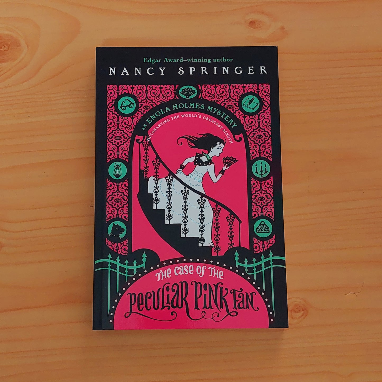 An Enola Holmes Mystery #4 The Case of the Peculiar Pink Fan