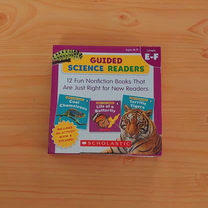 Guided Science Readers Parent Pack Levels E-F