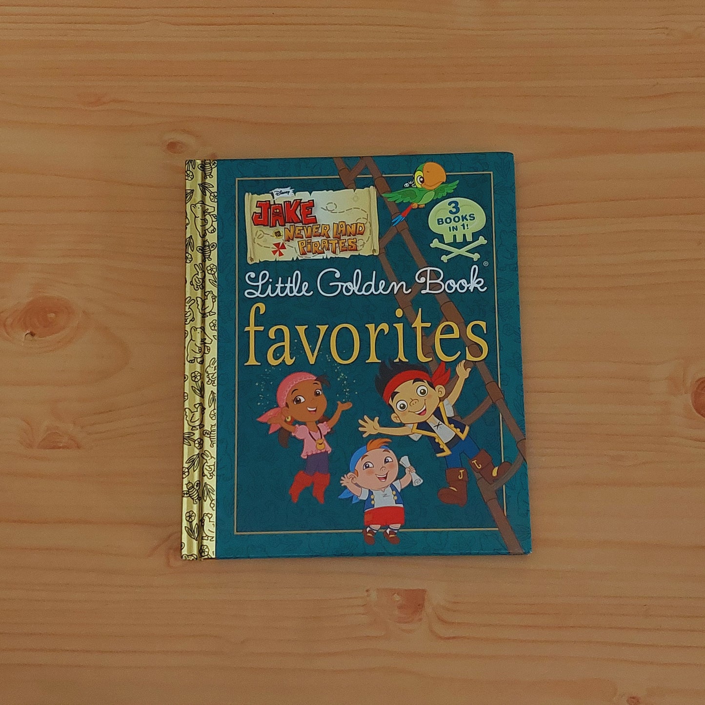 Jake and the Never Land Pirates Little Golden Book Favorites