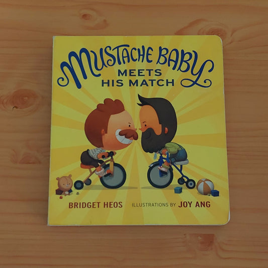 Mustache Baby Meets His Match