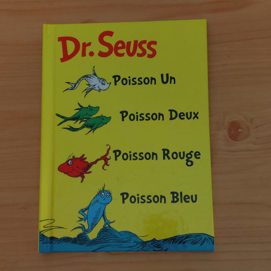 Poisson Un Poisson Deux Poisson Rouge Poisson Bleu