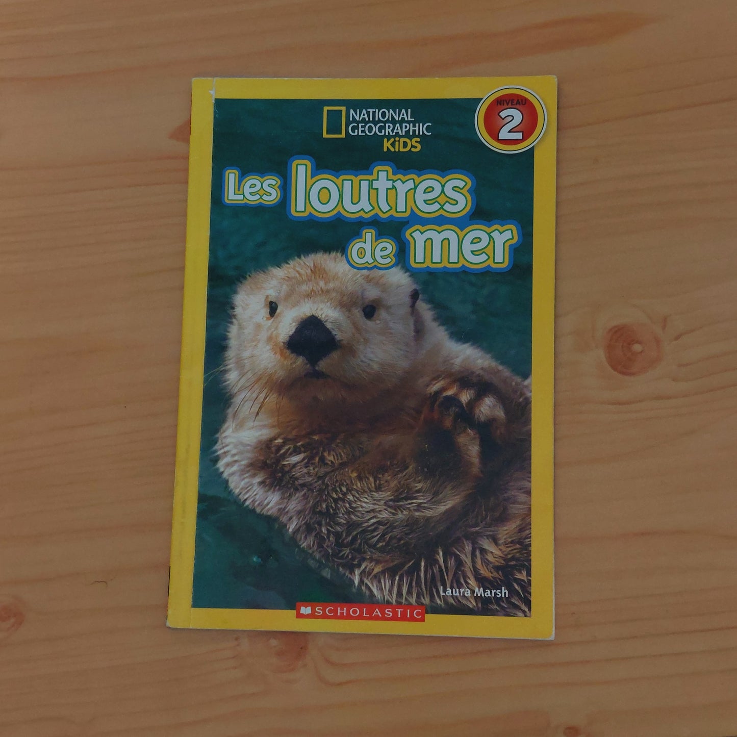 Les loutres de mer (National Geographic Kids: Niveau 2)