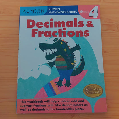 Kumon - Grade 4 Decimals and Fractions