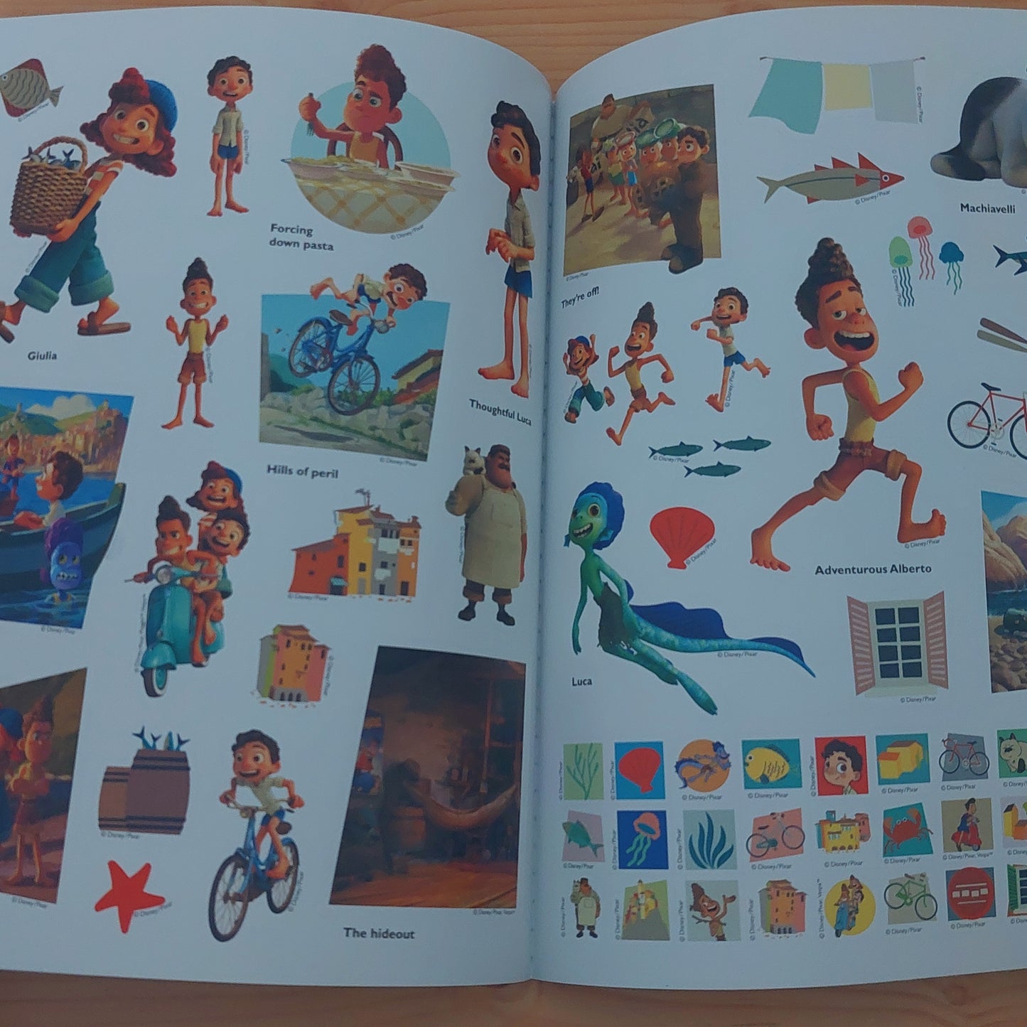 Luca - The Ultimate Sticker Book