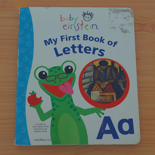 My First Book of Letters (Baby Einstein)