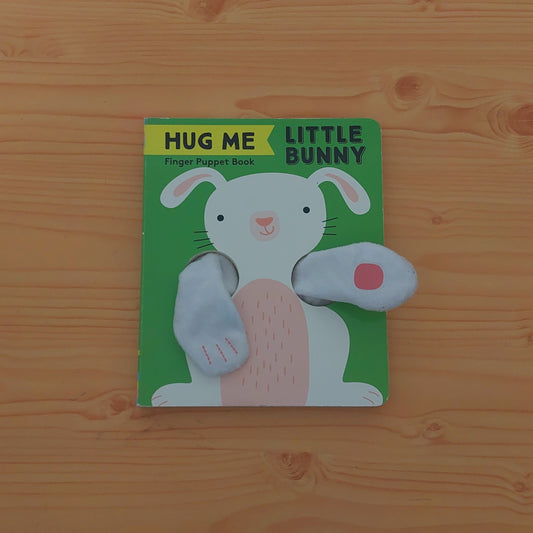 Hug Me Little Bunny: Finger Puppet Book