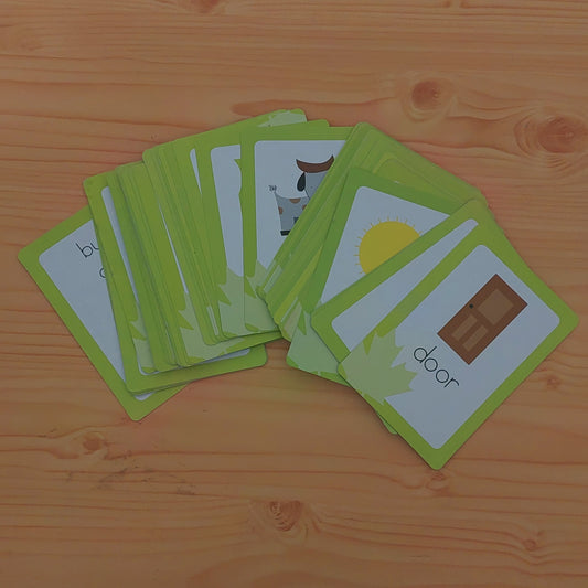 Rhyming Words Flash Cards
