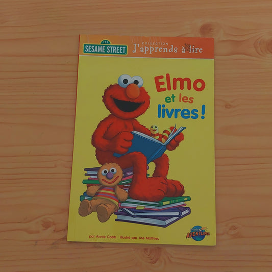 Elmo Et Les Livres!