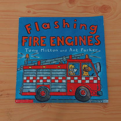 Flashing Fire Engines