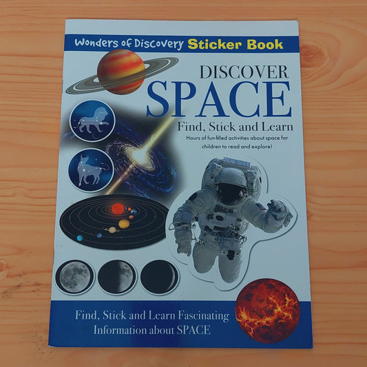 Discover Space - Wonders of Discovery: Sticker Book