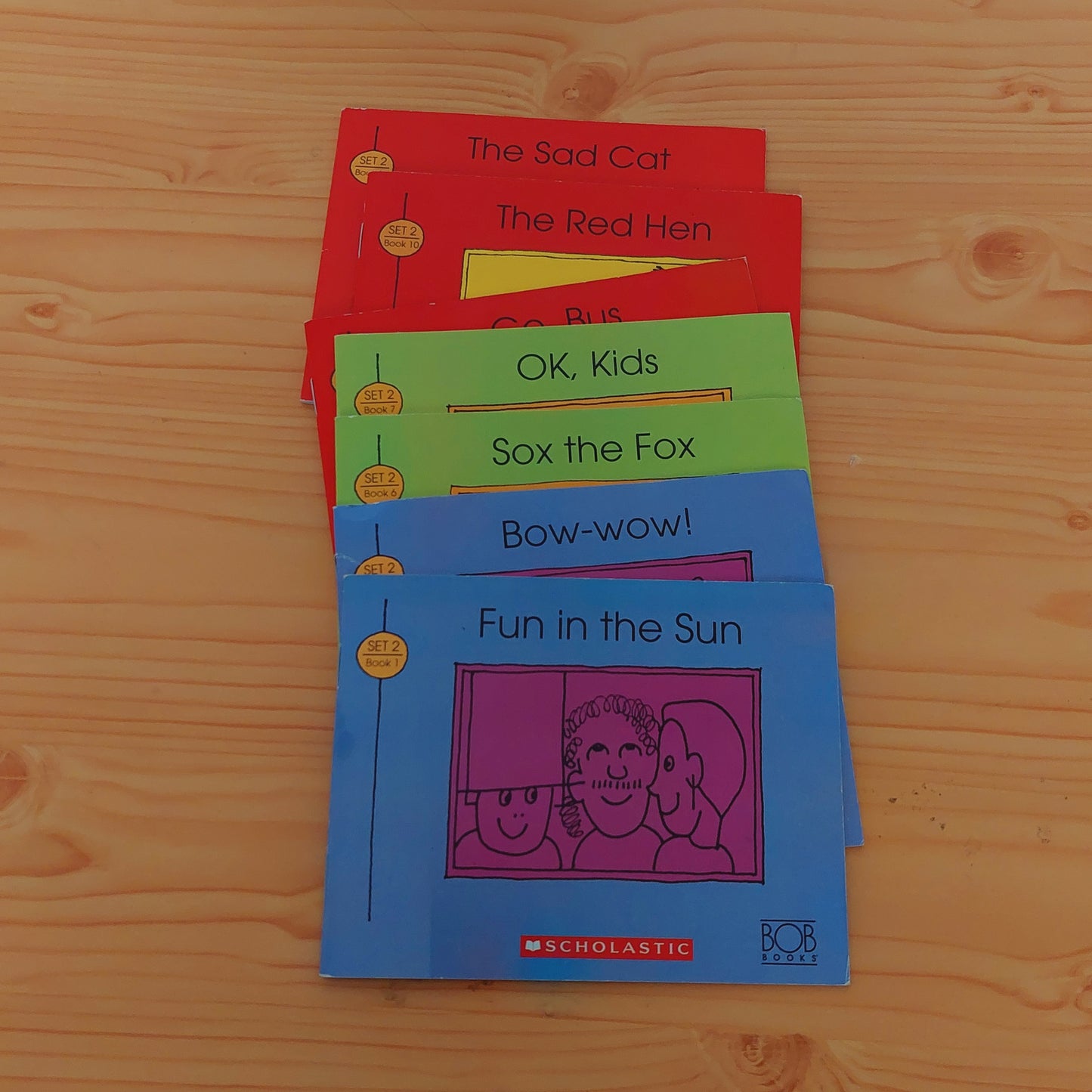 10 Bob Books: Word Families