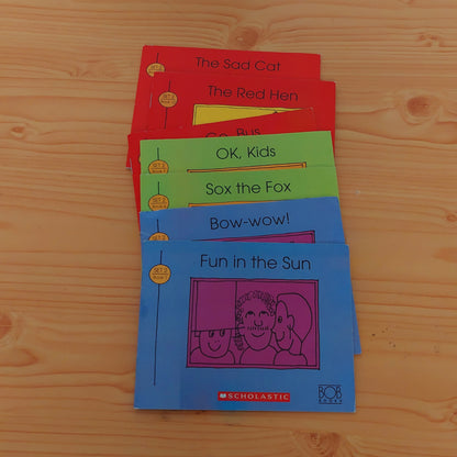 10 Bob Books: Word Families