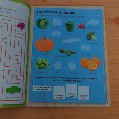 Mon livre d'autocollants avec affiche - La Ferme