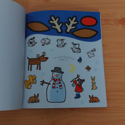Où Est mon... ? Vive Noël ! - Autocolants Et Coloriages