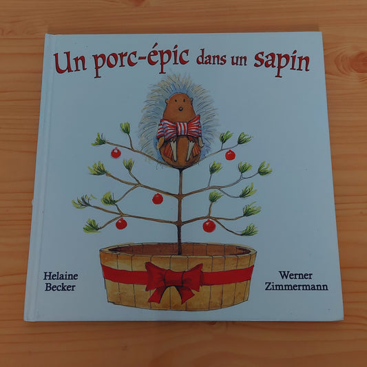 Un Porc-Épic Dans Un Sapin