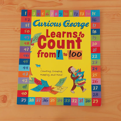Curious George Learns to Count from 1-100