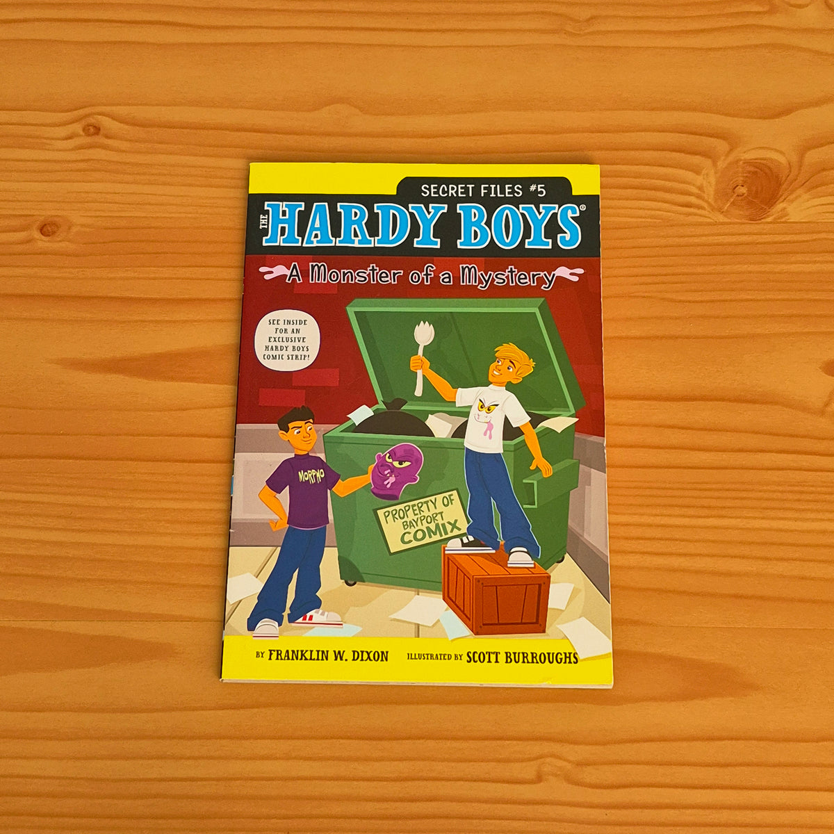 Hardy Boys: Secret Files #5 A Monster of a Mystery