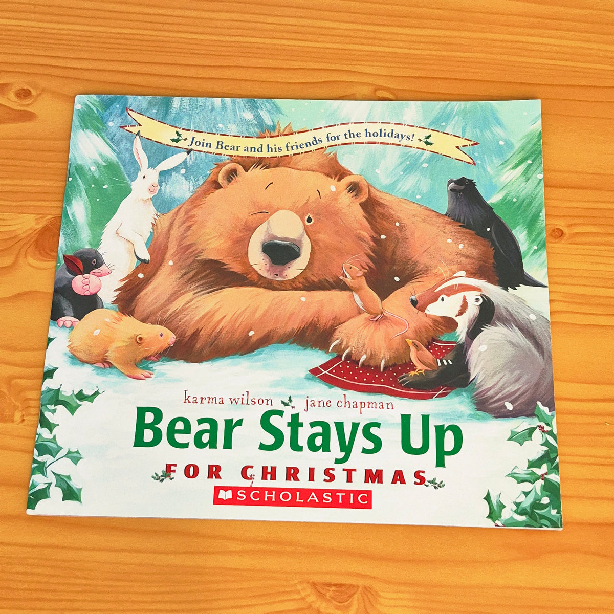Bear Stays Up for Christmas
