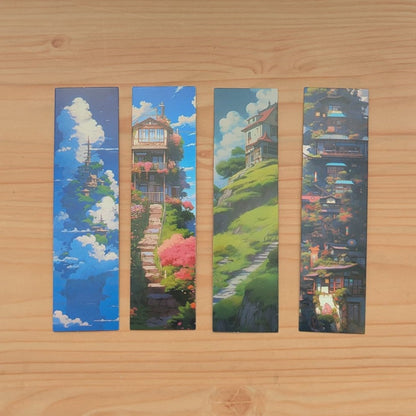 Anime Bookmark - Landscapes